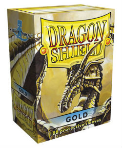 Dragon Shields, 100st, Guld
