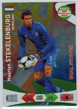 Goal Stoppers, 2013-14 Adrenalyn Road to the World Cup, Maarten Stekelenburg
