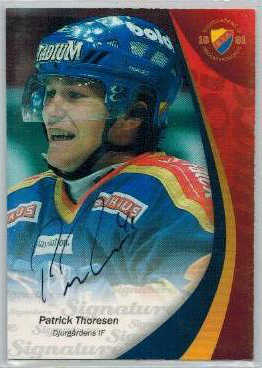 2006-07 SHL Signatures s.1 #05 Patrick Thoresen, Djurgårdens IF
