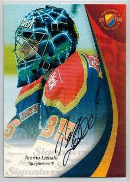 2006-07 SHL Signatures s.1 #06 Teemu Lassila, Djurgårdens IF