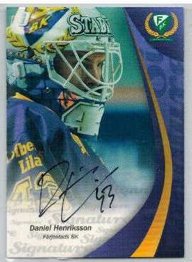 2006-07 SHL Signatures s.1 #10 Daniel Henriksson, Färjestads BK
