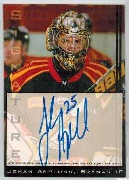 2002-03 SHL Signatures s.2 #26 Johan Asplund Brynäs IF  