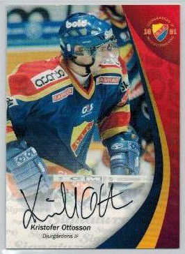 2006-07 SHL Signatures s.2 #04 Kristofer Ottosson, Djurgårdens IF