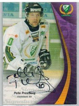 2006-07 SHL Signatures s.2 #11 Pelle Prestberg, Färjestads BK