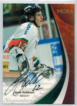 2006-07 SHL Signatures s.2 #18 Jarno Kultanen, Mora IK