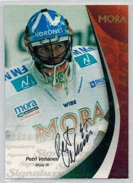 2006-07 SHL Signatures s.2 #19 Petri Vehanen, Mora IK