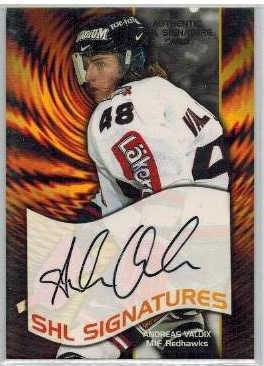 2004-05 SHL Signatures s.1 #02 Andreas Valdix, MIF Redhawks 