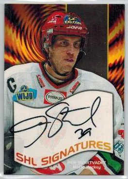 2004-05 SHL Signatures s.1 #07 Per Svartvadet, MoDo 