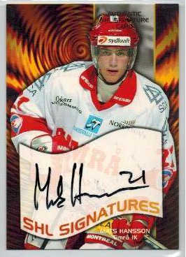 2004-05 SHL Signatures s.2 #09 Mats Hansson, Timrå IK