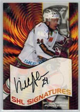 2004-05 SHL Signatures s.2 #16 Niklas Andersson, Frölunda Indians
