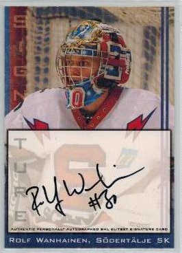 2002-03 SHL Signatures s.1 #13 Rolf Wanhainen Södertälje SK 