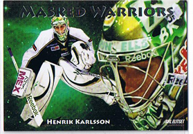 2009-10 SHL s.2 Masked Warriors #09 Henrik Karlsson Färjestads BK