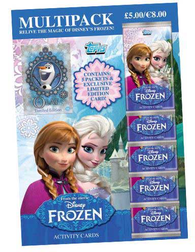 Multipack, Frozen / Frost activity cards