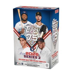 1st Hel VALUE Box 2026 Topps Baseball MLB Series 2 (6 Paket) [FGC006608]