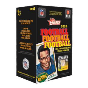 1 VALUE Box 2026 Topps Heritage NFL Football [FGC007328-PKG018549]