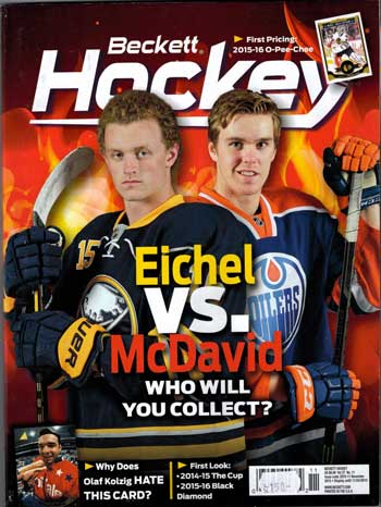 Beckett Hockey, #11 2015, Nov