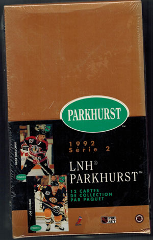 Hel Box 1991-92 Parkhurst Serie 2, Fransk