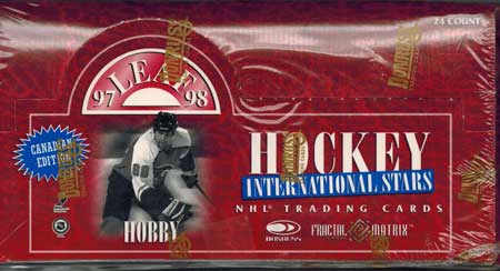 Hel Box 1997-98 Leaf International Stars - Canadian Edition