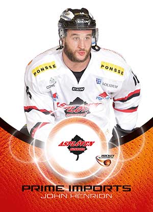 Prime Imports, 2014-15 HockeyAllsvenskan, #PI03 John Henrion Asplöven HC