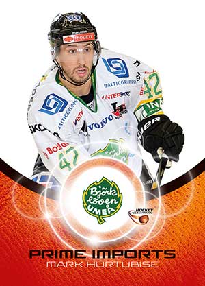 Prime Imports, 2014-15 HockeyAllsvenskan, #PI05 Mark Hurtubise IF Björklöven