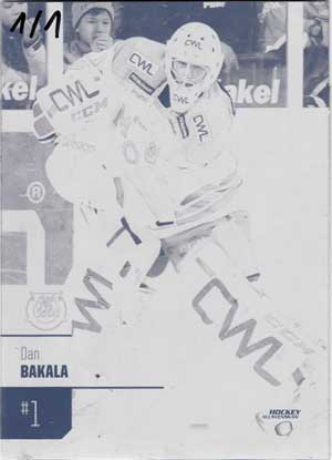 HockeyAllsvenskan 2014-15, Press Plates, Dan Bakala, Mora IK