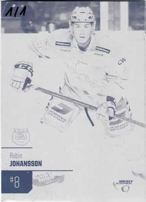 HockeyAllsvenskan 2014-15, Press Plates, Robin Johansson, Mora IK