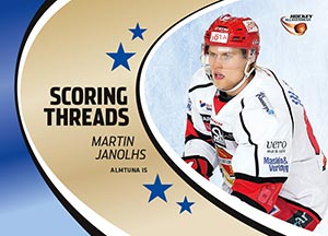 Scoring Threads, 2014-15 HockeyAllsvenskan, #ST02 Martin Janolhs Almtuna IS