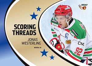 Scoring Threads, 2014-15 HockeyAllsvenskan, #ST08 Jonas Westerling Mora IK