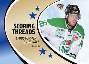 Scoring Threads, 2014-15 HockeyAllsvenskan, #ST10 Christopher Liljewall Rögle BK