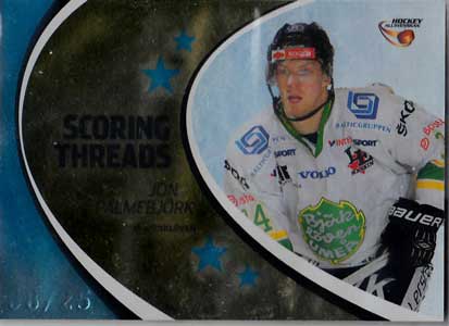Scoring Threads Parallel, 2014-15 HockeyAllsvenskan, #ST05 Jon Palmebjörk IF Björklöven
