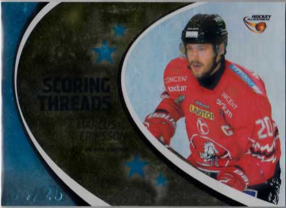 Scoring Threads Parallel, 2014-15 HockeyAllsvenskan, #ST14 Marcus Eriksson HC Vita Hästen