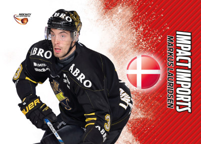 Impact Imports 2015-16 HockeyAllsvenskan #II01 Markus Lauridsen
