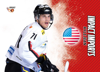 Impact Imports 2015-16 HockeyAllsvenskan #II03 Kyle Jean