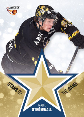 Stars of the Game 2015-16 HockeyAllsvenskan #SG01 Malte Strömwall