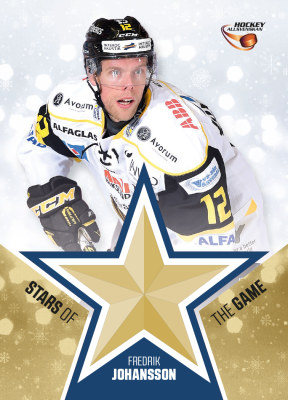 Stars of the Game 2015-16 HockeyAllsvenskan #SG13 Fredrik Johansson