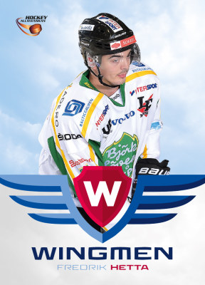 Wingmen 2015-16 HockeyAllsvenskan #WI04 Fredrik Hetta