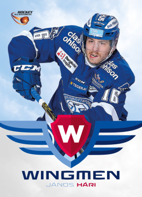 Wingmen 2015-16 HockeyAllsvenskan #WI06 János Hári