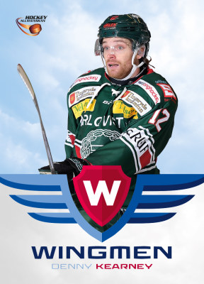 Wingmen 2015-16 HockeyAllsvenskan #WI12 Denny Kearney