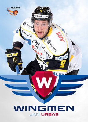 Wingmen 2015-16 HockeyAllsvenskan #WI13 Jan Urbas