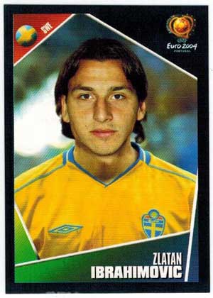 Zlatan Ibrahimovic, Panini Stickers Euro 2004 #197