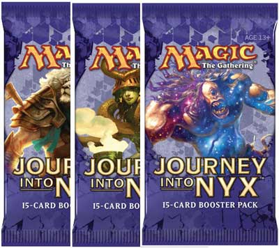 Magic, Journey into Nyx, 3 Boosters