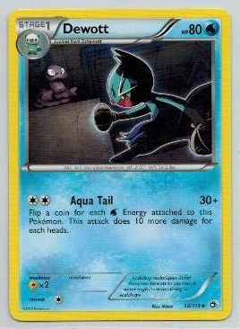 Pokemon, Legendary Treasures, Dewott - 38/113 - Uncommon