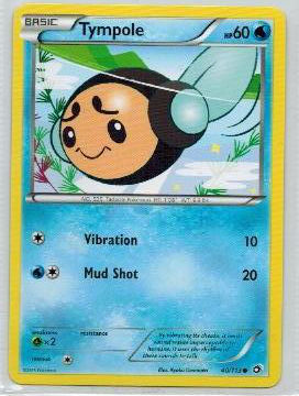 Pokemon, Legendary Treasures, Tympole - 40/113 - Common