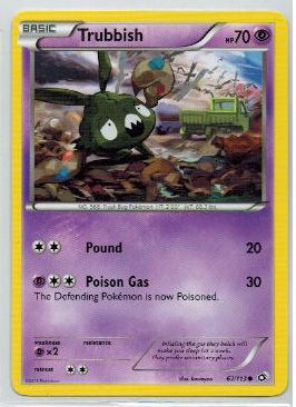 Pokemon, Legendary Treasures, Trubbish - 67/113 - Common