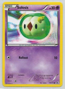 Pokemon, Legendary Treasures, Solosis - 73/113 - Common