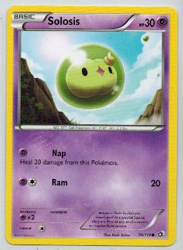 Pokemon, Legendary Treasures, Solosis - 74/113 - Common
