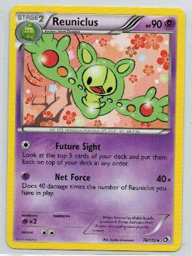 Pokemon, Legendary Treasures, Reuniclus - 76/113 - Rare
