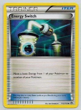 Pokemon, Legendary Treasures, Energy Switch - 112/113 - Uncommon