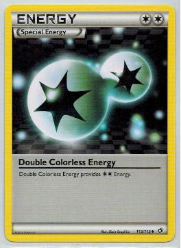 Pokemon, Legendary Treasures, Double Colorless Energy - 113/113 - Uncommon