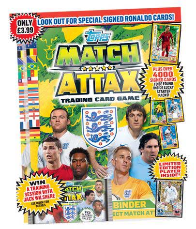 Startpaket, Topps Match Attax England 2014